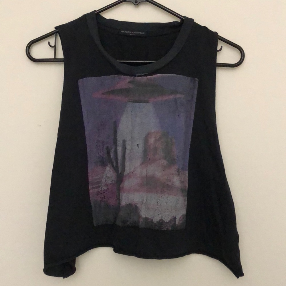 Brandy Melville cropped muscle tank